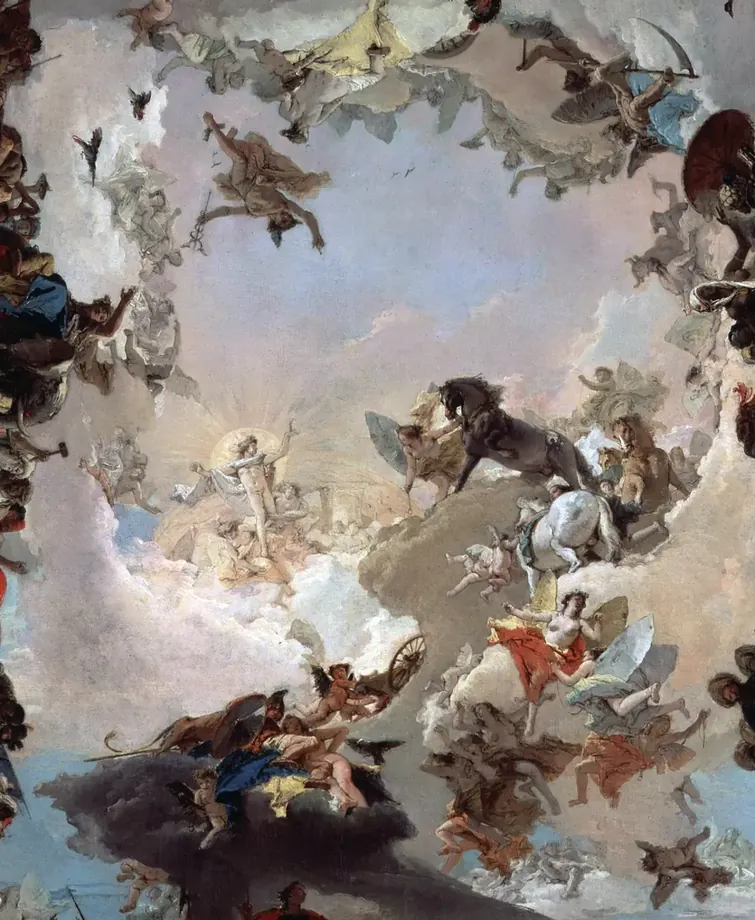 Alegoria dos Planetas e dos Continentes, Giovanni Battista Tiepolo