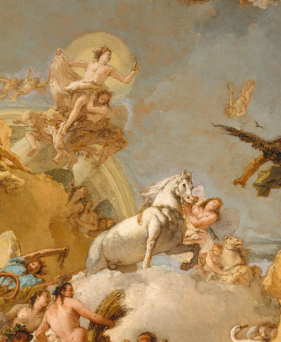 O Carro da Aurora, Giovanni Battista Tiepolo